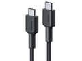 Pikkukuva 3 / 3: Aukey USB-C - USB-C USB-kaapeli 0,9 m musta (CB-CD45)