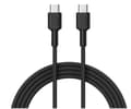 Pikkukuva 1 / 3: Aukey USB-C - USB-C USB-kaapeli 0,9 m musta (CB-CD45)