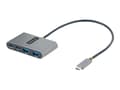 Miniatyrbild 5 av 5: StarTech.com 4-Port USB-C Hub with 100W Power Delivery Pass-Through Charging, 2x USB-A + 2x USB-C, 5Gbps, USBC Hub w/ 1ft (30cm) Long Cable, Portable