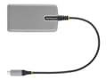 Pikkukuva 4 / 5: StarTech.com 3-porttinen USB-C-keskitin Ethernetillä, 3x USB-A-portit, Gigabit Ethernet, USB 3.0 5Gbps, väyläkäyttöinen, USB Type-C Hub w/GbE ja 1ft/
