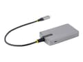 Pikkukuva 1 / 5: StarTech.com 3-porttinen USB-C-keskitin Ethernetillä, 3x USB-A-portit, Gigabit Ethernet, USB 3.0 5Gbps, väyläkäyttöinen, USB Type-C Hub w/GbE ja 1ft/