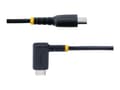 Miniatyrbilde 4 av 5: StarTech.com 6 fot (2m) USB C-ladekabel rettvinklet, 60W PD 3A, Heavy Duty Hurtiglading USB-C-kabel, USB 2.0 Type-C, slitesterk og robust aramidfiber