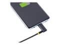 Miniatyrbilde 3 av 5: StarTech.com 1 fot (30 cm) USB C-ladekabel rettvinklet, 60W PD 3A, Heavy Duty Hurtiglading USB-C-kabel, USB 2.0 Type-C, slitesterk og robust aramidfi