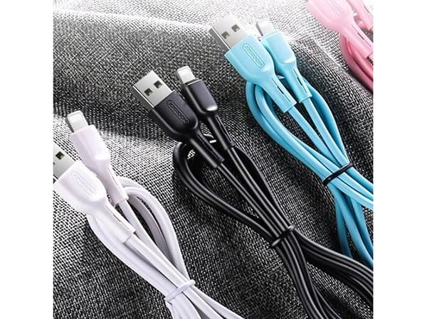 Kabel USB Joyroom USB-A - Lightning 1 m Różowy
