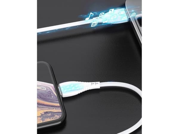 T-Phox USB-C - USB-C 1,2 m USB-kabel Vit