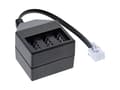 Miniatyrbild 1 av 3: InLine 69942A, 0,1 m, TAE, RJ-11, Svart