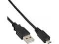 Miniatyrbild 4 av 4: InLine 31730, 3 m, USB A, Micro-USB B, USB 2.0, Hane/Hane, Svart