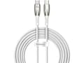 Miniatyrbild 1 av 5: Baseus Glimmer, 2 m, USB C, USB C, 0,48 Gbit/s, Vit