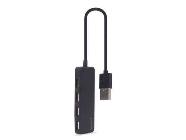 Gembird UHB-U2P4-06 - Hubb - 4 x USB 2.0 - skrivbordsmodell