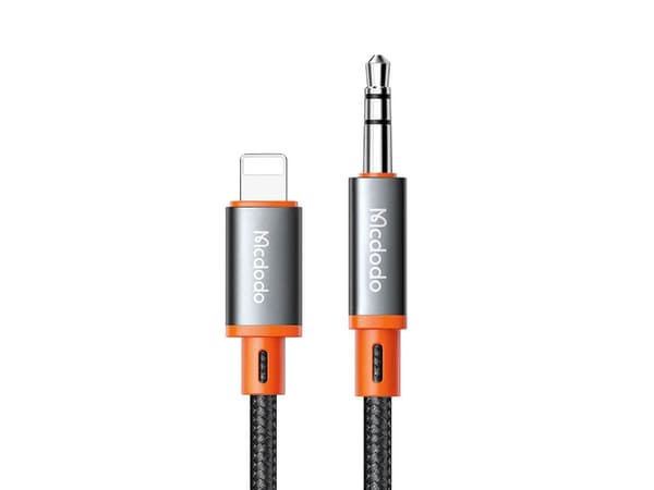 Cable Mcdodo CA-0780 Lightning to 3.5mm AUX mini jack, 1.2m (black)