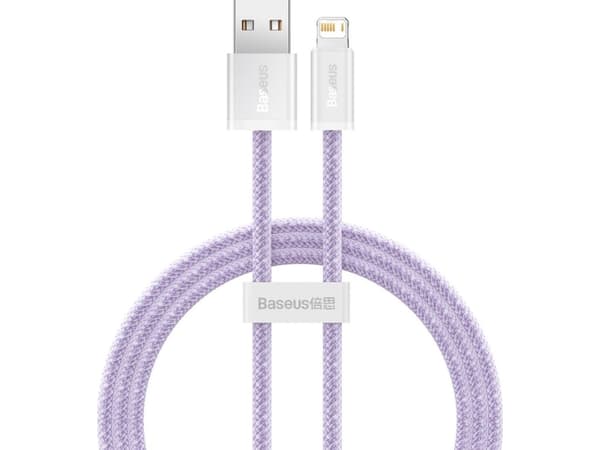 Baseus Dynamic cable USB to Lightning, 2.4A, 1m (purple)