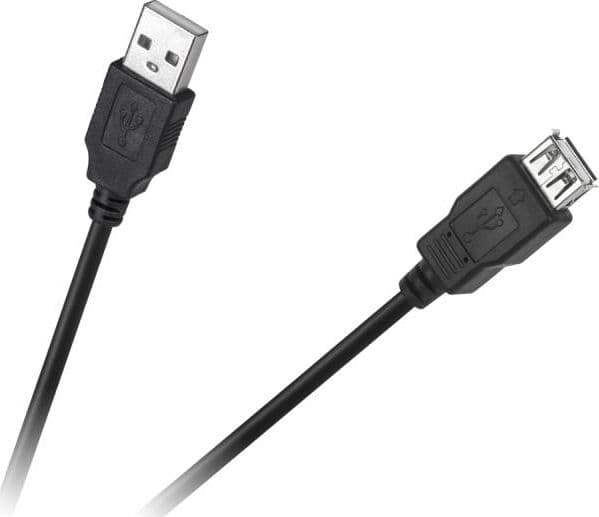 Cabletech USB-A - USB-A USB-kabel 1,5 m Svart (4961)