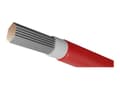 Miniatyrbilde 1 av 5: Qoltec - Samlet strømkabel - 1500 V - 70 A - 100 m - halogenfri, innendørs/utendørs, power 105 kW, flertrådet - rød