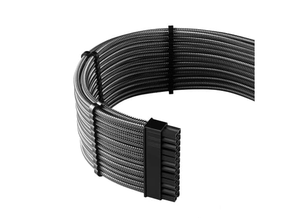 CableMod C-Series PRO ModMesh RM Black Label, RMi & RMx - Strømkabelsett - grå