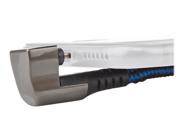 Nedis Gaming Zyoquo - Lightning-kabel - Lightning hann vinklet til 24 pin USB-C hann rett - 1 m - svart/blå - rund