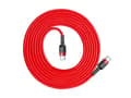 Miniatyrbilde 3 av 5: Baseus Cafule, 2 m, USB C, USB C, 0,48 Gbit/s, Sort, Rød