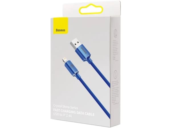Baseus CAJY000003, 1,2 m, Lightning, USB A, Hankoppling, Hankoppling, Blå