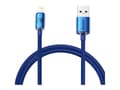 Miniatyrbild 1 av 5: Baseus CAJY000003, 1,2 m, Lightning, USB A, Hankoppling, Hankoppling, Blå