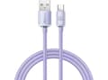 Miniatyrbilde 3 av 3: Baseus Crystal Shine USB til USB-C-kabel, 100W, 1,2m (lilla)
