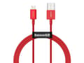 Miniatyrbild 1 av 5: Baseus CALYS-A09, 1 m, Lightning, USB A, Hanstik, Hanstik, Rød