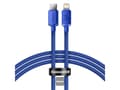 Miniatyrbilde 1 av 5: Baseus CAJY000203, 1,2 m, Lightning, USB C, Hankjønn, Hankjønn, Blå