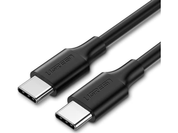 Ugreen - USB-kabel - 24 pin USB-C (hane) till 24 pin USB-C (hane) - 2 m - svart