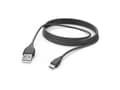 Miniatyrbild 2 av 3: Hama 00201588, 3 m, USB A, Micro-USB B, USB 2.0, 480 Mbit/s, Sort