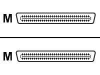 HP - Extern SCSI-kabel - 68 PIN VHDCI (hane) till 68 PIN VHDCI (hane) - 1.8 m - vit - för ProLiant 1500, 4500