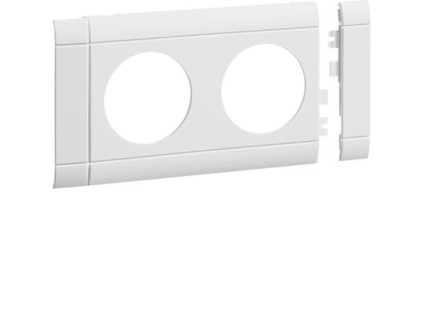 Hager GB080209016, Valkoinen, ABS, 152 mm, 80 mm