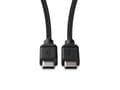 Miniatyrbild 5 av 5: MicroConnect - USB-kabel - 24 pin USB-C (hane) till 24 pin USB-C (hane) - 20 V - 3 A - 1.5 m - svart