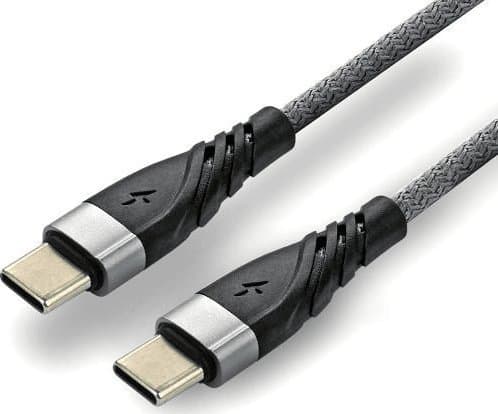 EverActive USB cable Cable USB-C cable - Apple Lightning 100cm everActive CBB-1CIG for fast charging Power Delivery 20W gray