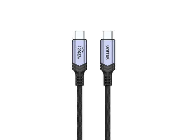 UNITEK USB-C LATAUSKAAPELI 3.1, PD 240W, 2M