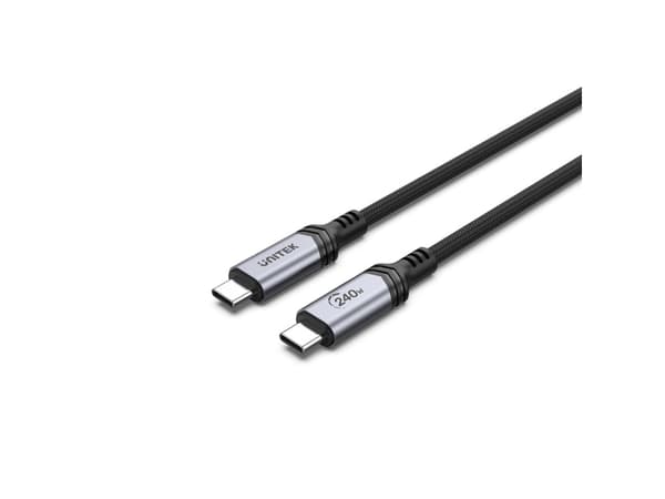 UNITEK USB-C LATAUSKAAPELI 3.1, PD 240W, 2M