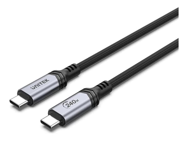 UNITEK USB-C LATAUSKAAPELI 3.1, PD 240W, 2M