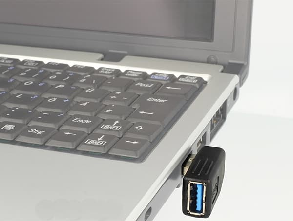 DeLOCK USB 3.0 adapter, vinklad 270° horisontellt, Typ A ha-ho