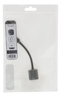 Miniatyrbillede 3 af 3: DELTACO USB-C 3.1 Gen 1 to USB-A OTG adapt, aluminium, white bag, gray