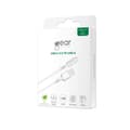 Miniatyrbillede 6 af 8: Gear Ladekabel USB-A-USB-C 2.0 1m gen2 Rundt Kabel Hvid