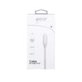 Miniatyrbilde 3 av 8: Gear Ladekabel USB-A til USB-C 2.0 3m Hvit Rund
