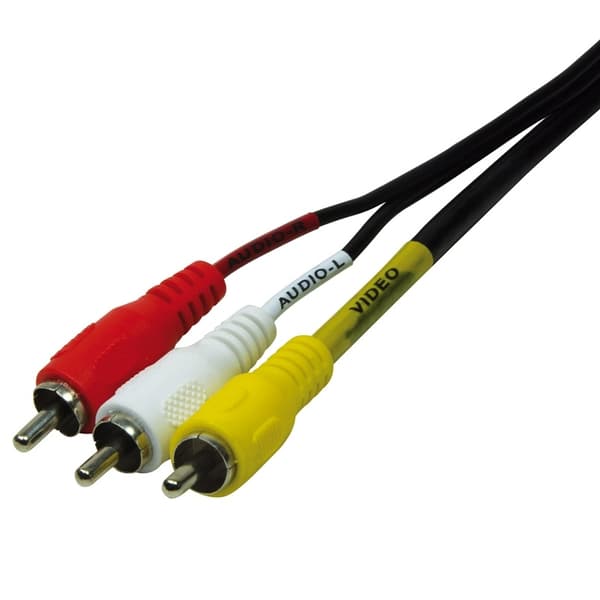 LogiLink Scart till 3x RCA
