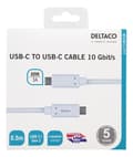 Miniatyrbild 3 av 5: USBC 3.1 GEN2 10Gbps/3A/E-marker 0,5m