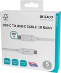 Miniatyrbild 5 av 5: USBC 3.1 GEN2 10Gbps/3A/E-marker 0,5m