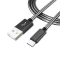 Miniatyrbild 4 av 5: NORDIQZENZ USB-C kabel, Silver, 1m