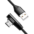 Miniatyrbilde 3 av 7: LogiLink Vinklet microUSB-kabel USB 2.0 15W 1m