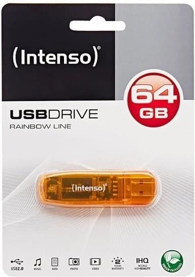 Intenso 64GB Rainbow Line USB-minne