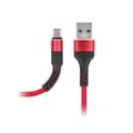 Miniatyrbilde 3 av 4: MXUC-01 USB-C-kabel (2A) for hurtiglading, rød