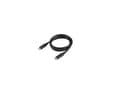 Miniatyrbillede 1 af 2: Lenovo 4X90U90619 USB-kablar 1 m USB C Svart