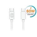 Miniatyrbild 1 av 3: Forever kabel USB-C - USB-C 1,0 m 3A, Vit