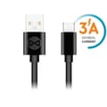 Miniatyrbillede 1 af 3: Forever-kabel USB - USB-C 1,0 m 3A, sort