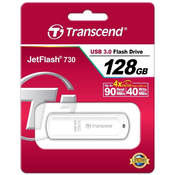 Transcend USB 3.0-minnepinne JF730 128 GB