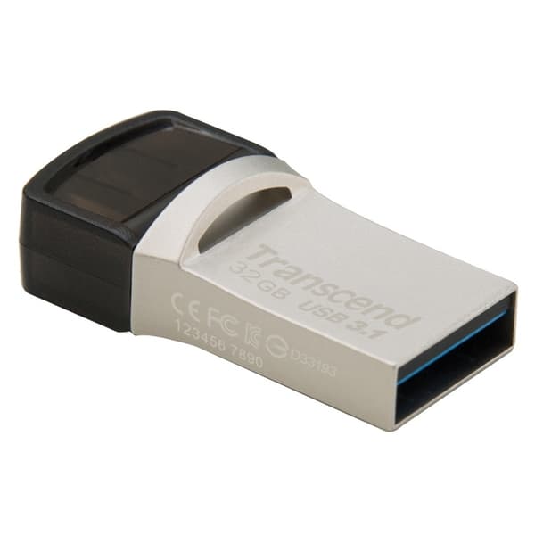 Transcend USB-minne (USB3+Type-C)  32GB